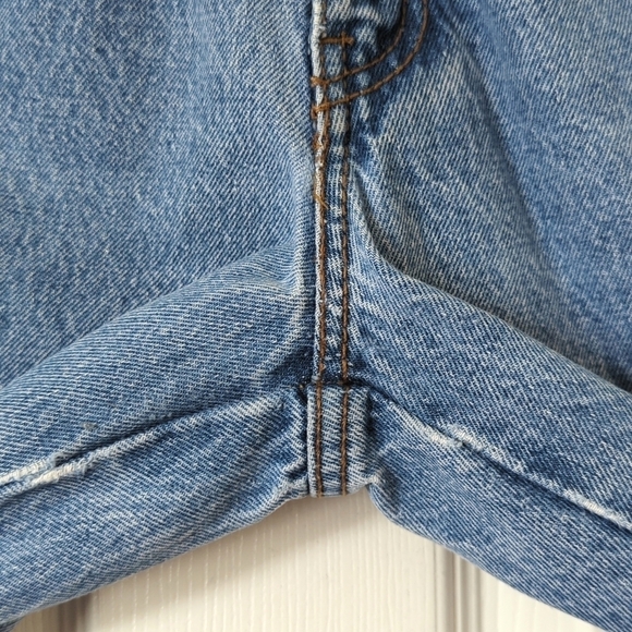 Bugle Boy 80's Vintage Medium Wash Pleated High Waisted Tapered Leg Mom Jeans 5 - Picture 12 of 15